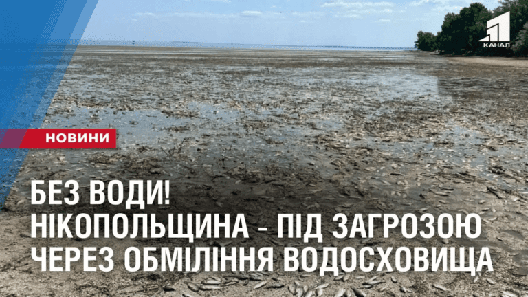 bez-vody-nikopolshhyna-opynylas-pid-zagrozoyu-cherez-obmilinnya-vodoshovyshha