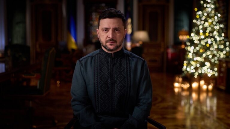 Novorichne Pryvitannya Prezydenta Ukrayiny Volodymyra Zelenskogo
