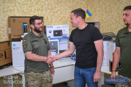 Gromada Kam Yanskogo Vydilyla Piv Miljona Gryven Na Orgtehniku Ta Speczobladnannya Dlya Vijskovyh